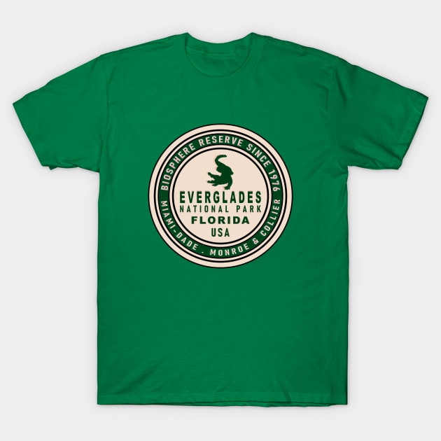 Everglades National Park the Wild Side of Florida T-Shirt by Alexander Luminova